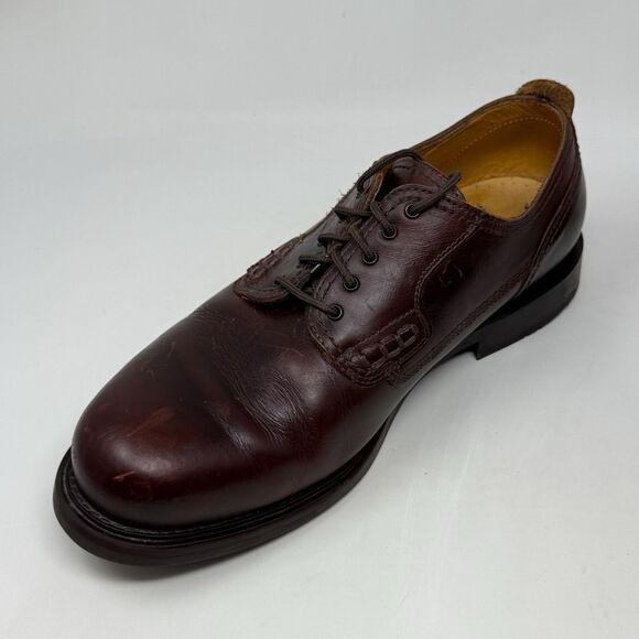 Havana Joe 5002 Derby Shoes Mens 12 EU 46 Brown Leather Dress Casual Oxfords